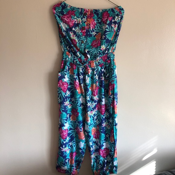 Pants - Floral Romper Playsuit